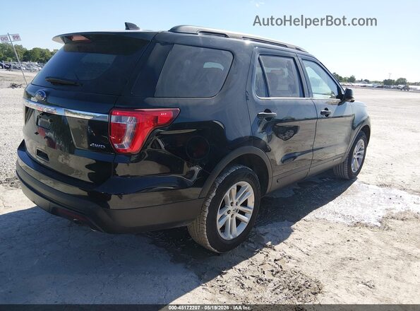 1FM5K8B86HGC63688 2017 FORD EXPLORER Black 