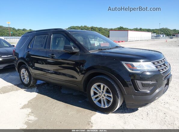 1FM5K8B86HGC63688 2017 FORD EXPLORER Black 