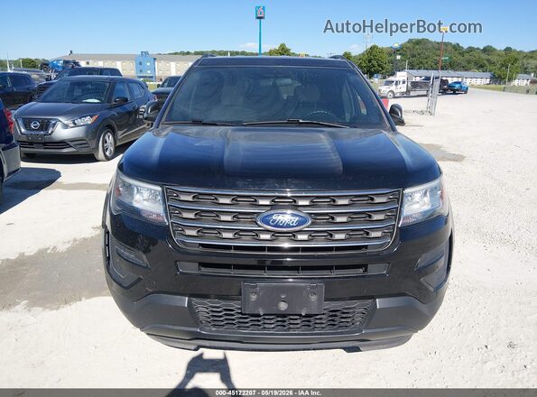 1FM5K8B86HGC63688 2017 FORD EXPLORER Black 