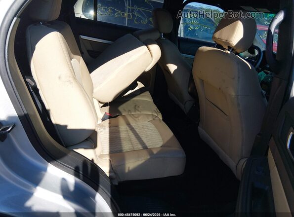 1FM5K8B87GGC42721 2016 FORD EXPLORER Gray Widok naklejki z numerem VIN