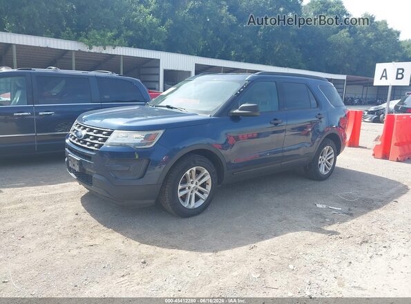 1FM5K8B87HGC54515 2017 FORD EXPLORER Blue 