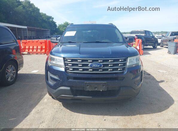 1FM5K8B87HGC54515 2017 FORD EXPLORER Blue 