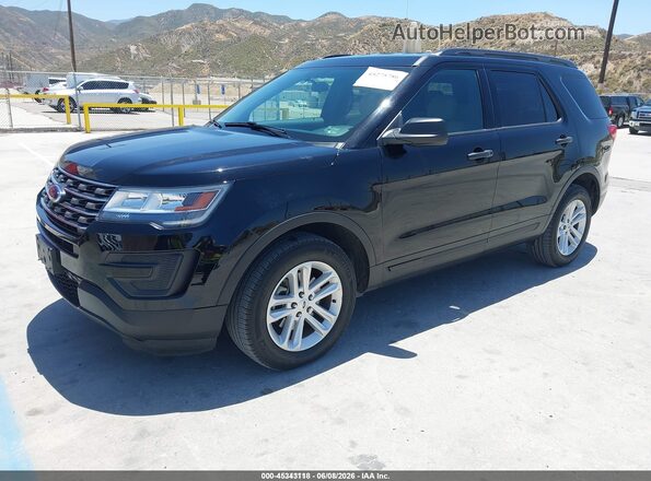 1FM5K8B87HGD23090 2017 FORD EXPLORER Black 