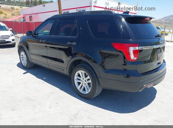 1FM5K8B87HGD23090 2017 FORD EXPLORER Black 