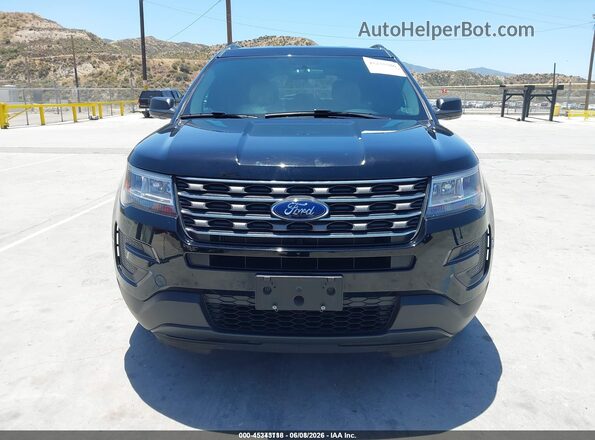1FM5K8B87HGD23090 2017 FORD EXPLORER Black 