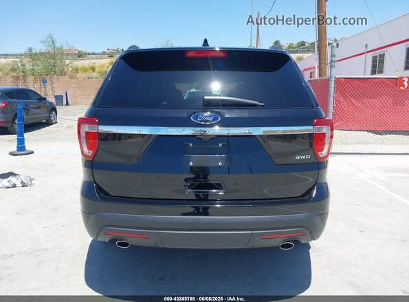 1FM5K8B87HGD23090 2017 FORD EXPLORER Black 