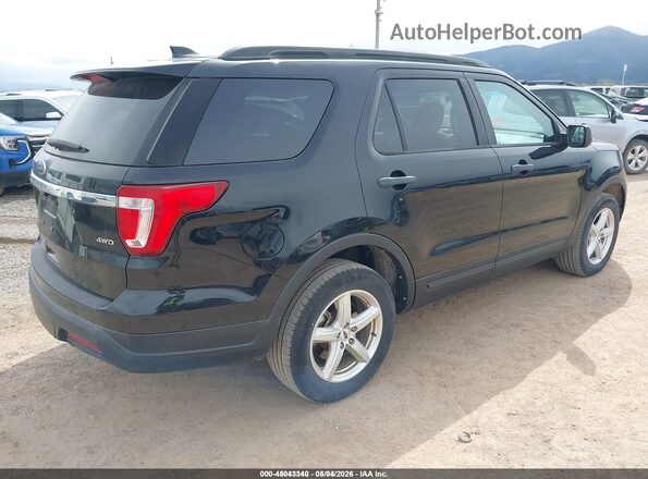 1FM5K8B87JGC01318 2018 FORD EXPLORER Black 