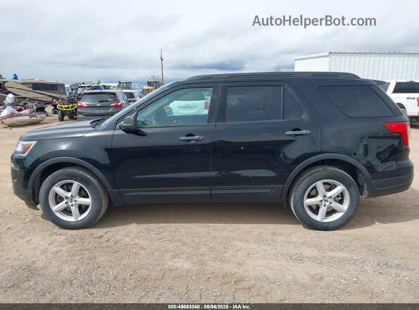 1FM5K8B87JGC01318 2018 FORD EXPLORER Black 