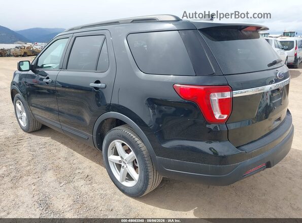 1FM5K8B87JGC01318 2018 FORD EXPLORER Black 