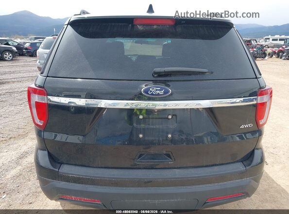 1FM5K8B87JGC01318 2018 FORD EXPLORER Black 