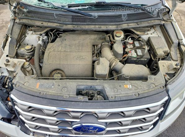 1FM5K8B89HGA52548 2017 FORD EXPLORER White 