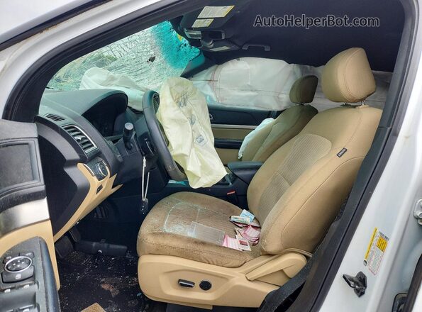 1FM5K8B89HGA52548 2017 FORD EXPLORER White 