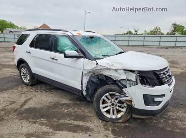 1FM5K8B89HGA52548 2017 FORD EXPLORER White 