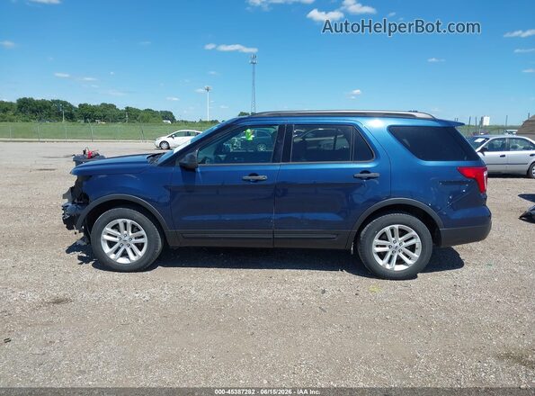 1FM5K8B89HGD41364 2017 FORD EXPLORER Blue 