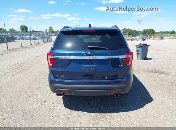 1FM5K8B89HGD41364 2017 FORD EXPLORER Blue 
