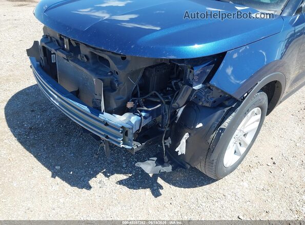 1FM5K8B89HGD41364 2017 FORD EXPLORER Blue 