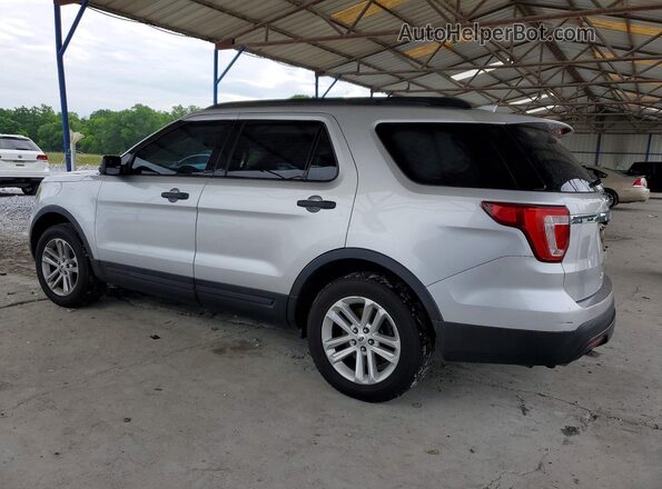 1FM5K8B8XHGC90568 2017 FORD EXPLORER Silver Задня ліва чверть