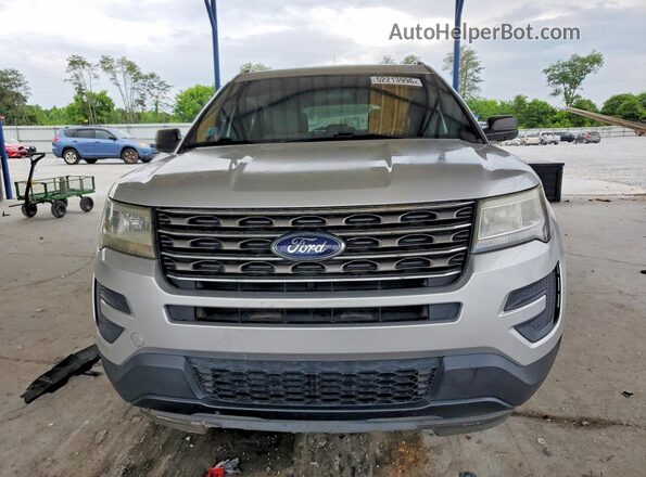 1FM5K8B8XHGC90568 2017 FORD EXPLORER Silver Вид спереду