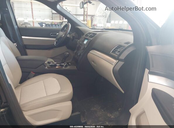 1FM5K8B8XJGC45426 2018 FORD EXPLORER Black Vista interior delantera
