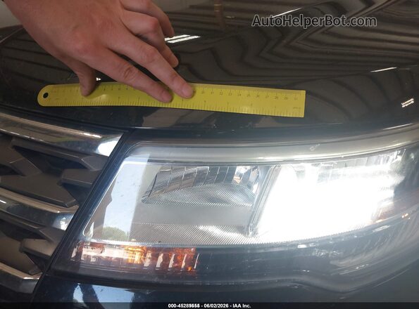 1FM5K8B8XJGC45426 2018 FORD EXPLORER Black Vista frontal
