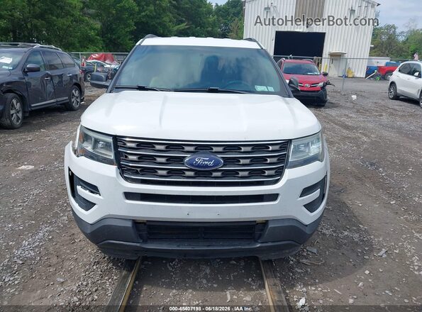 1FM5K8BH2GGC00375 2016 FORD EXPLORER White Սարքավորումների վահանակի տեսք