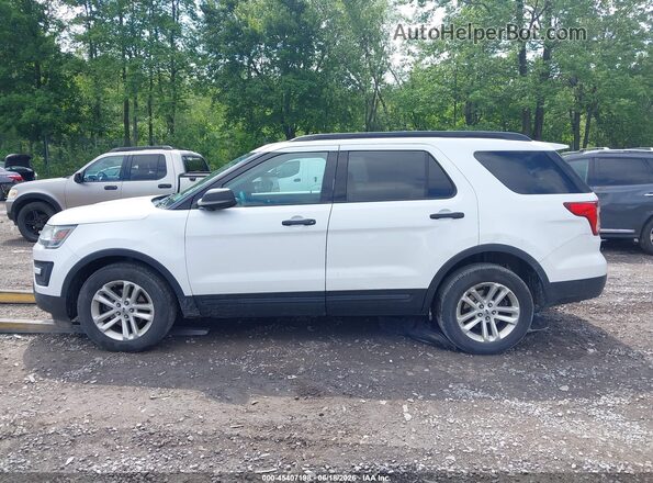 1FM5K8BH2GGC00375 2016 FORD EXPLORER White Սալոնի 360 աստիճան տեսք