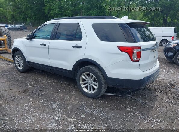 1FM5K8BH2GGC00375 2016 FORD EXPLORER White Հետևի ձախ