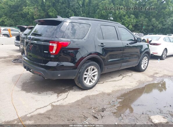 1FM5K8BH2HGD12174 2017 FORD EXPLORER Black Հետևի աջ