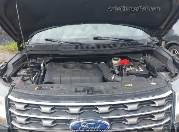 1FM5K8BH2HGD12174 2017 FORD EXPLORER Black Հետևի տեսք