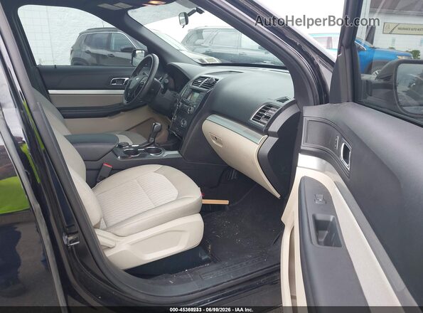 1FM5K8BH2KGA22489 2019 FORD EXPLORER Black Սալոնի դիմացի տեսք
