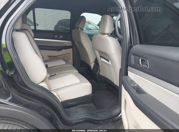 1FM5K8BH2KGA22489 2019 FORD EXPLORER Black VIN կոդի պիտակի տեսք
