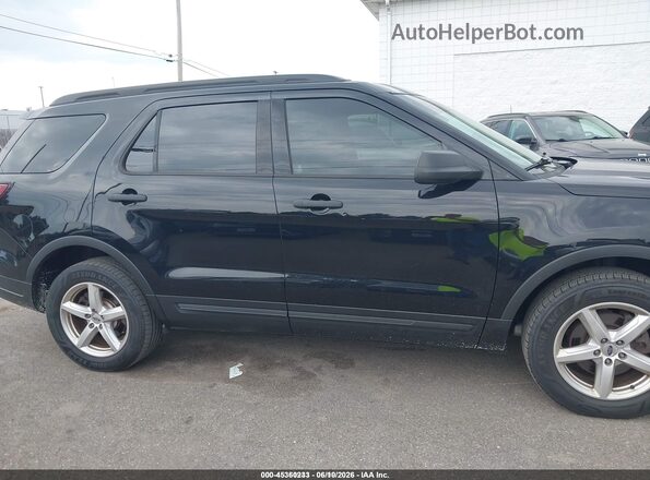 1FM5K8BH2KGA22489 2019 FORD EXPLORER Black Սալոնի հետևի տեսք