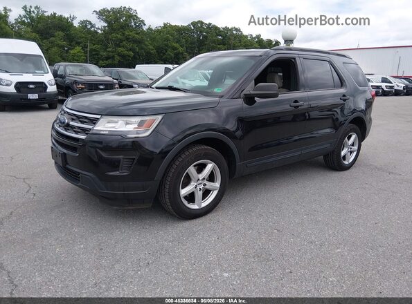 1FM5K8BH3JGC45316 2018 FORD EXPLORER  Передняя левая четверть