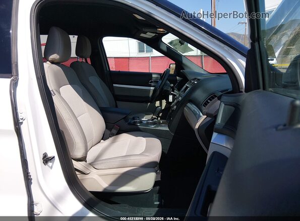 1FM5K8BH6JGC45326 2018 FORD EXPLORER White 