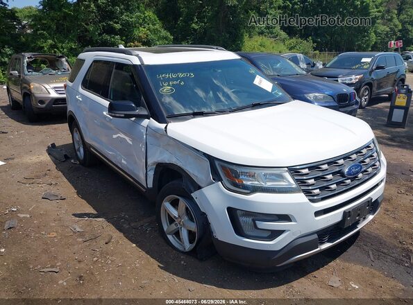 1FM5K8D80GGA60114 2016 FORD EXPLORER White Вид спереду