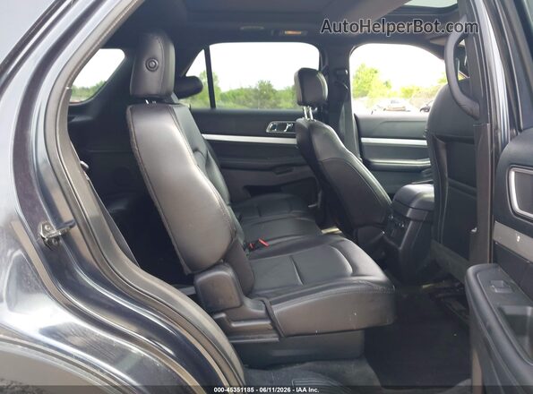 1FM5K8D80HGA02098 2017 FORD EXPLORER Black Вид наклейки з VIN-кодом