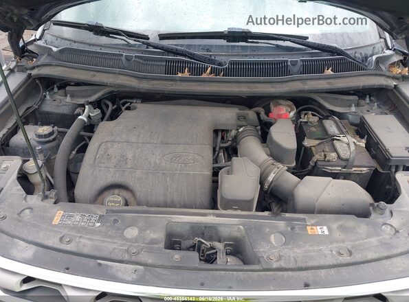 1FM5K8D80HGA26689 2017 FORD EXPLORER Серый Вид сзади