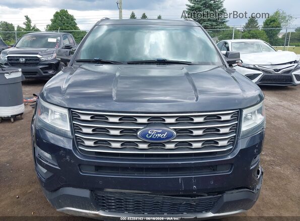 1FM5K8D80HGA26689 2017 FORD EXPLORER Серый Вид щитка приборов