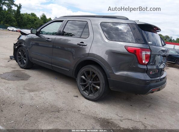 1FM5K8D80HGD51441 2017 FORD EXPLORER Gray Задня ліва чверть
