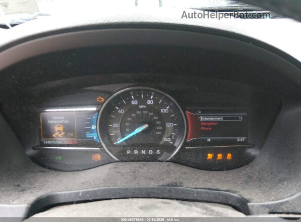 1FM5K8D80HGD51441 2017 FORD EXPLORER Gray Вид задніх сидінь