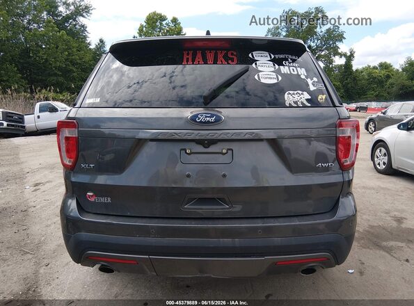 1FM5K8D80HGD51441 2017 FORD EXPLORER Gray 