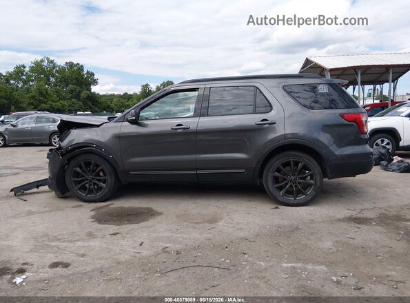 1FM5K8D80HGD51441 2017 FORD EXPLORER Gray Панорамний вид салону 360°