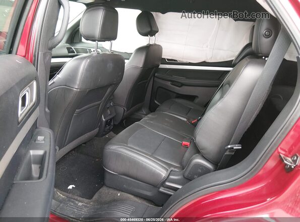 1FM5K8D80HGD51603 2017 FORD EXPLORER Red VIN կոդի պիտակի տեսք