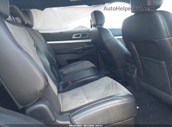 1FM5K8D80HGE07541 2017 FORD EXPLORER Black Widok naklejki z numerem VIN
