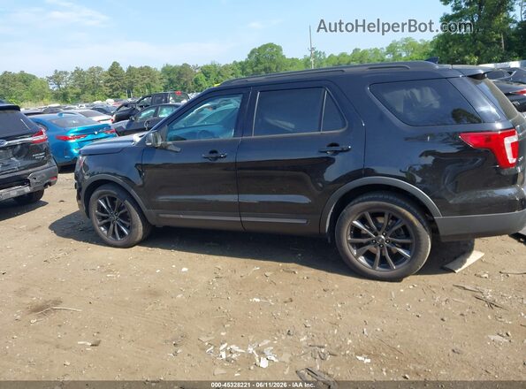 1FM5K8D80HGE07541 2017 FORD EXPLORER Black Widok wnętrza 360 stopni