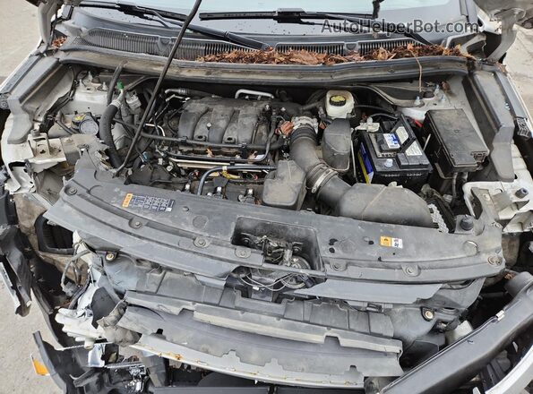 1FM5K8D80JGA56829 2018 FORD EXPLORER Silver ძრავის განყოფილების ხედი