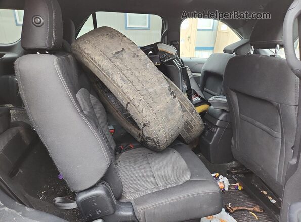 1FM5K8D80JGA56829 2018 FORD EXPLORER Silver უკანა სალონის ხედი