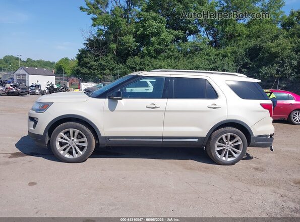 1FM5K8D80JGA65384 2018 FORD EXPLORER Tan Vista interior de 360 grados