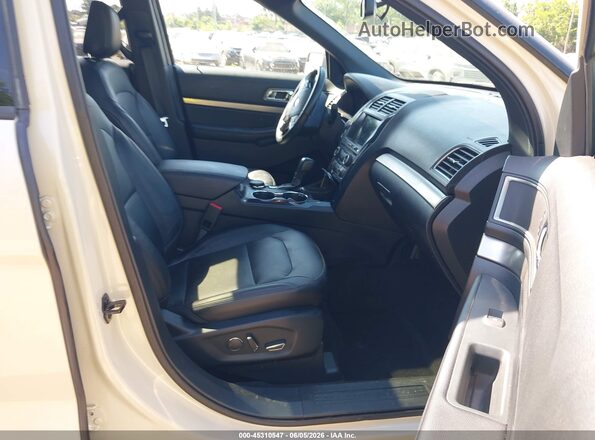 1FM5K8D80JGA65384 2018 FORD EXPLORER Tan Vista interior delantera