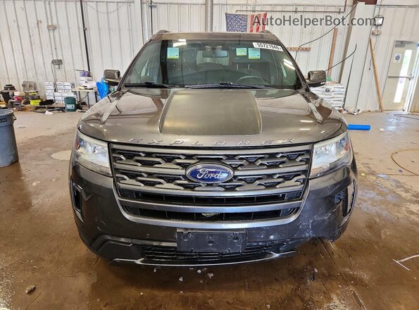 1FM5K8D80JGC39762 2018 FORD EXPLORER Gray 